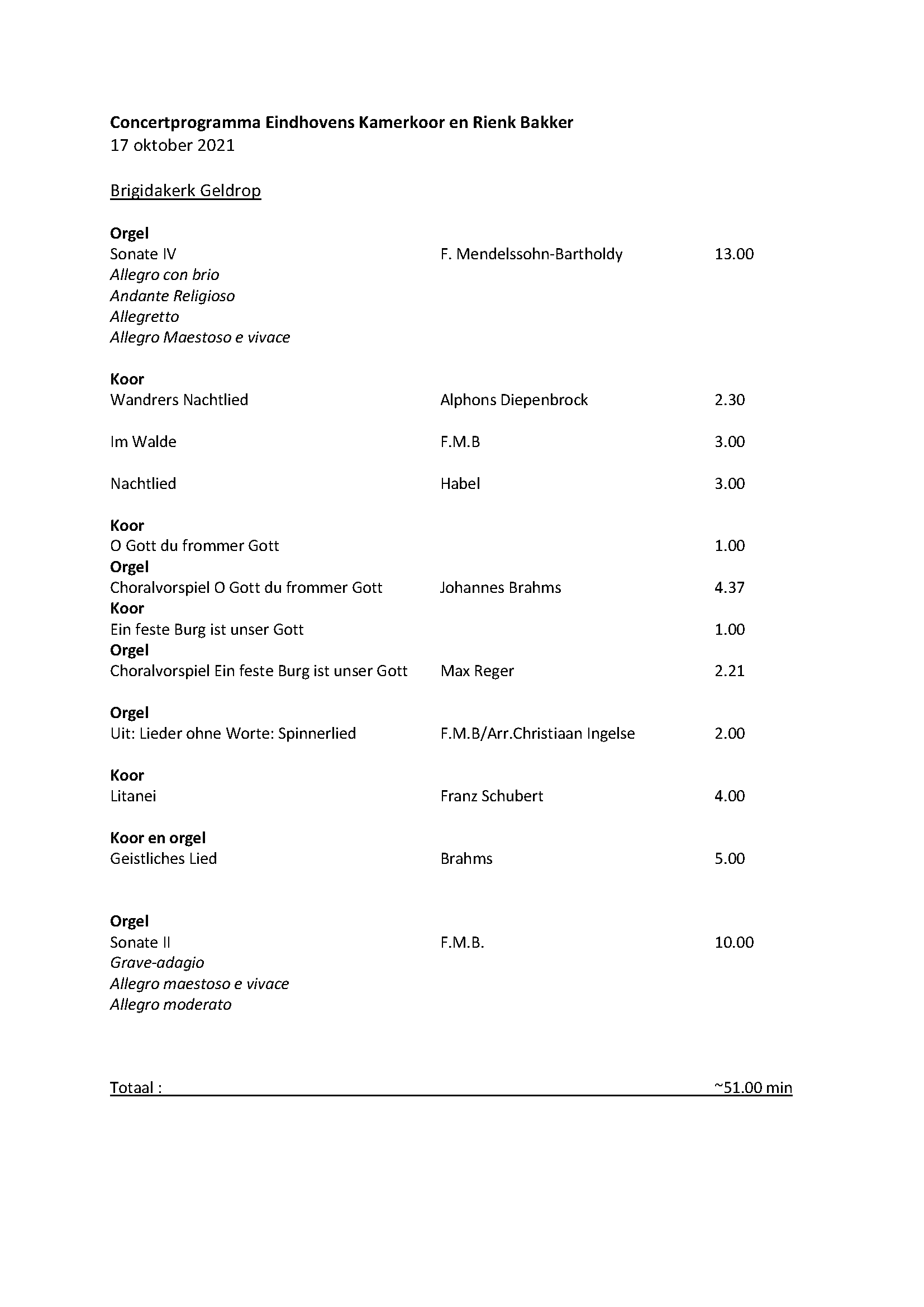 Flyer "Najaarsconcert" kan even niet getoond worden.