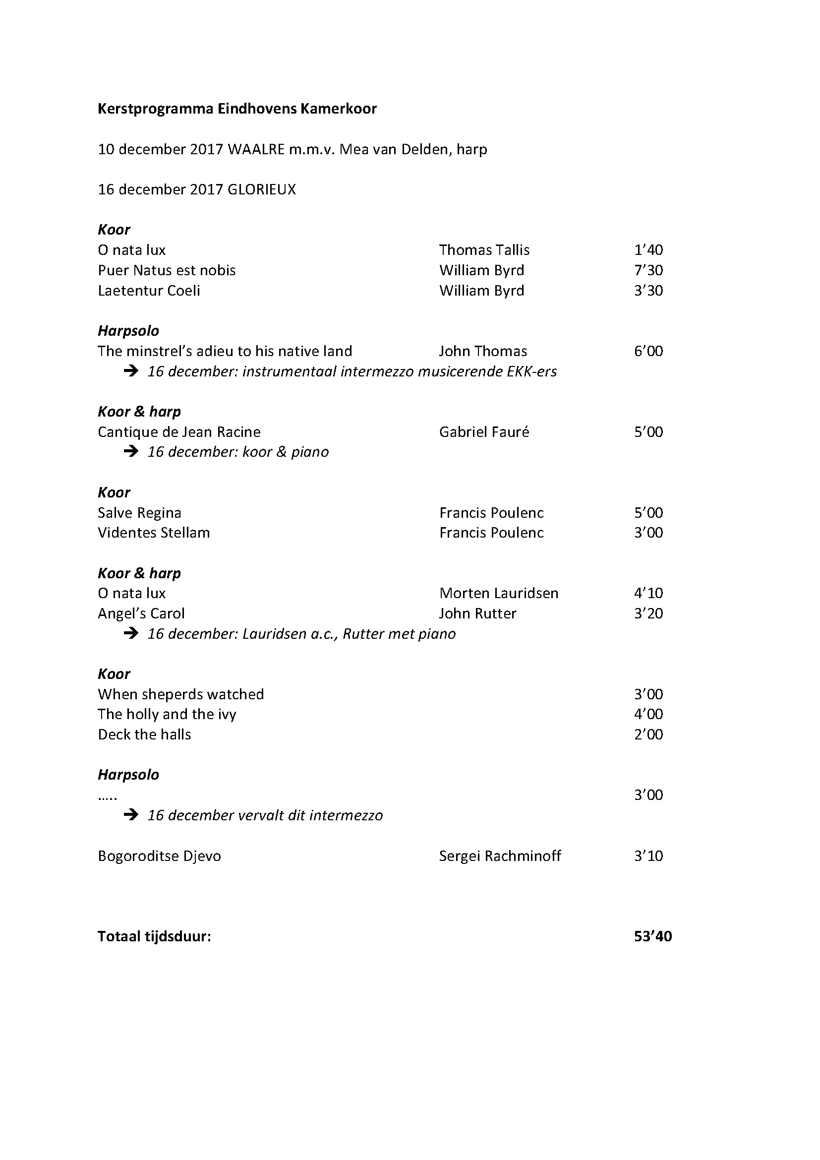 Programma "Hear the Angels Sing!" kan even niet getoond worden.