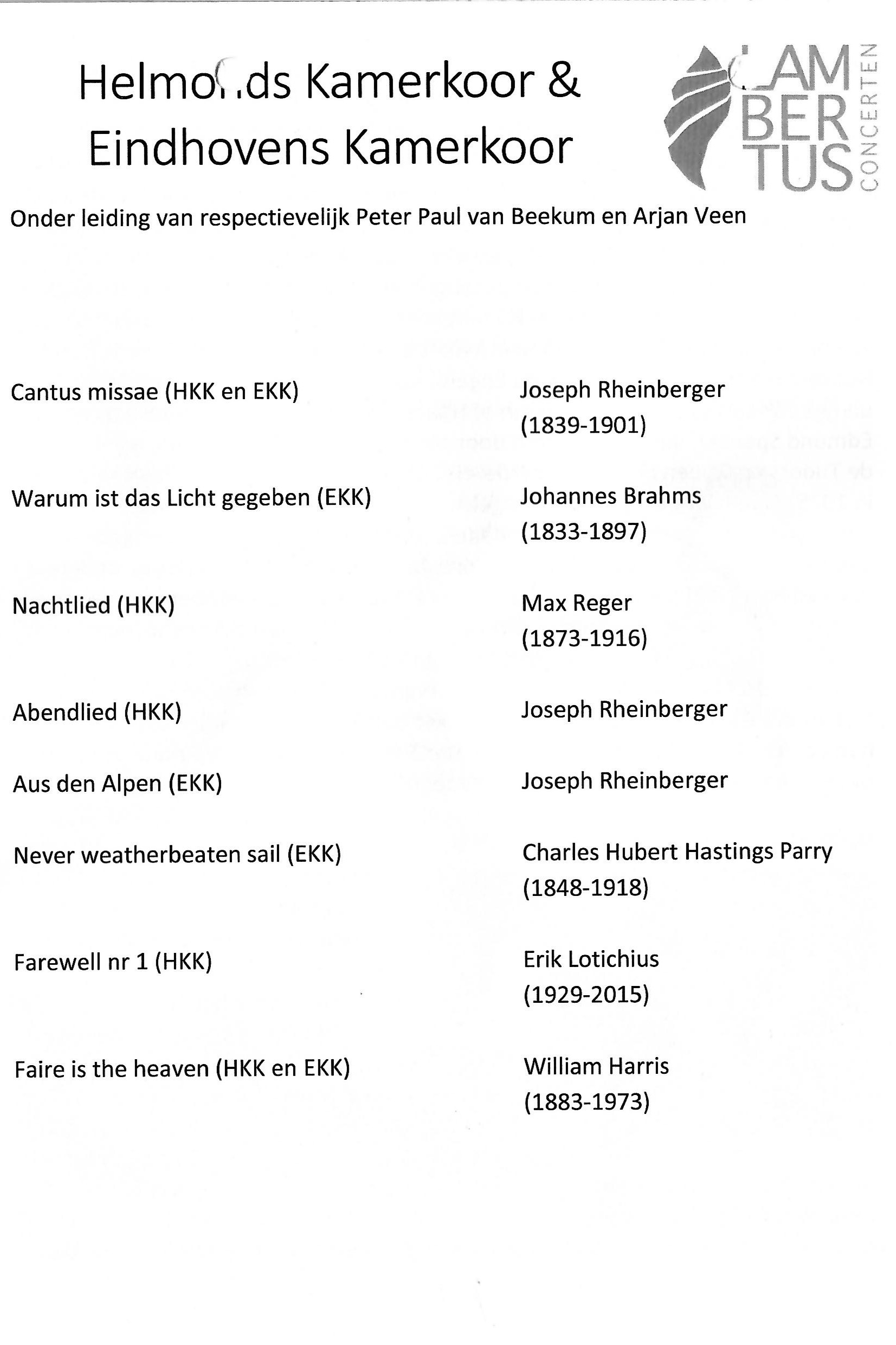 Programma "Najaarsconcert" kan even niet getoond worden.